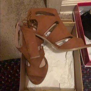 Cognac heels